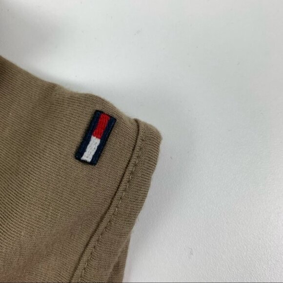 Tommy Hilfiger Denim  Jersey Knit Midi Tshirt Dress with Ruffle size small - Picture 7 of 8